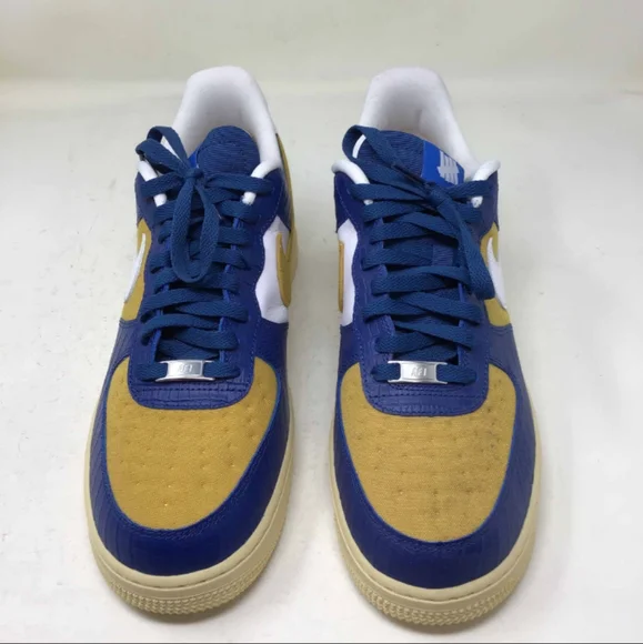 Nike Air Force x Undefeated On It Blue Croc DM8462-400 Men's